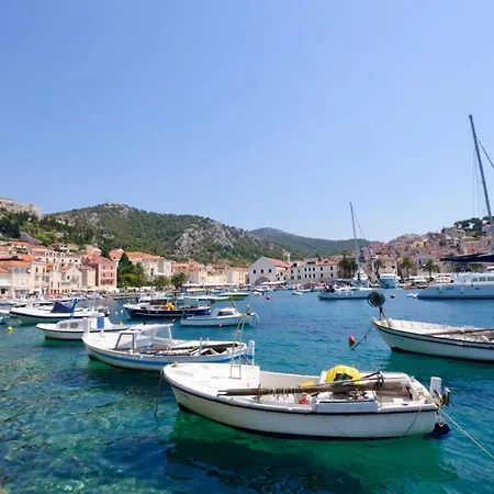 Apartamento In With Sea View, Terrace, Air Conditioning, Wifi 3615-2 Hvar Town